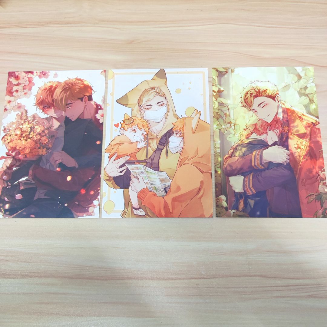 Haikyuu Fanart Postcard - Atsuhina