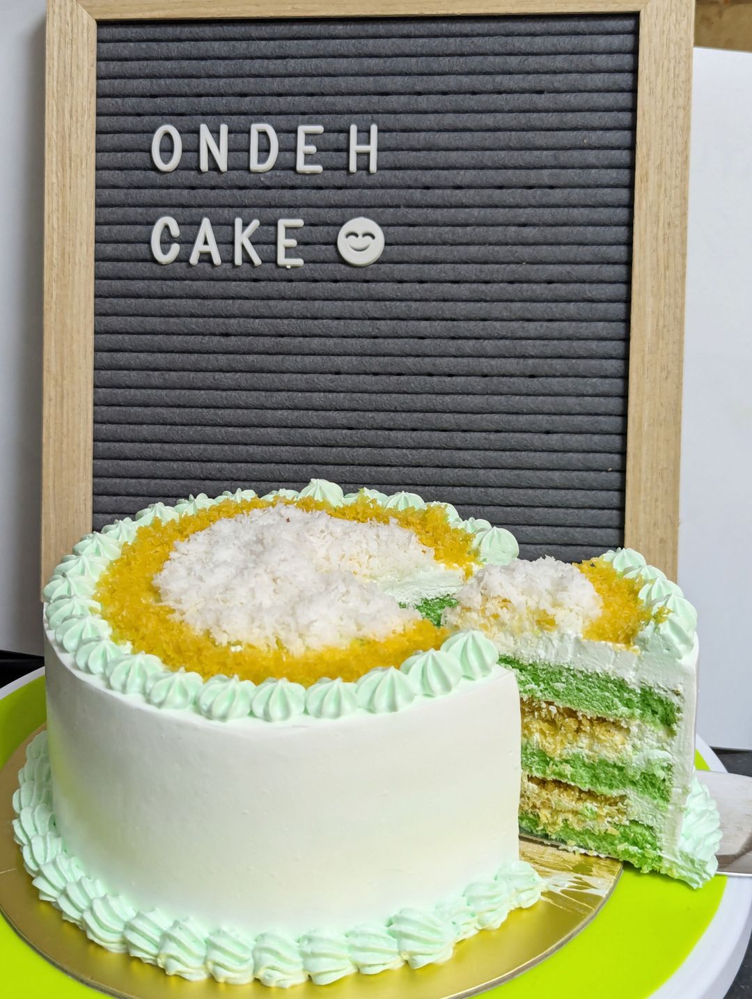 6 inch Ondeh Cake