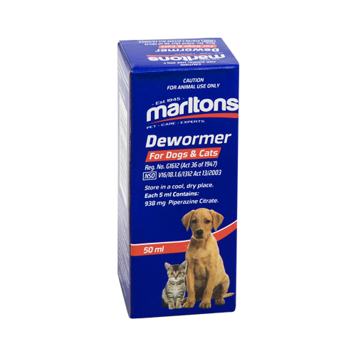 MARLTONS D WORMER 50ML 