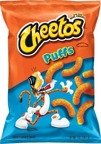 CHEETOS Puffs Cheese Flavored Snacks  (pack of 8)