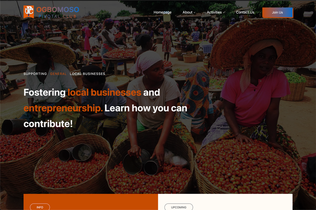 Landing Page Website