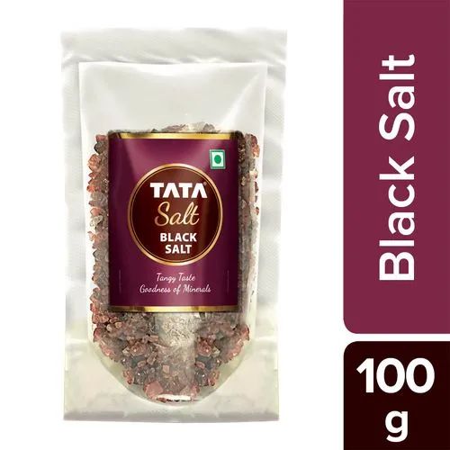 Tata Salt Black Salt/Uppu, 100 g Refill