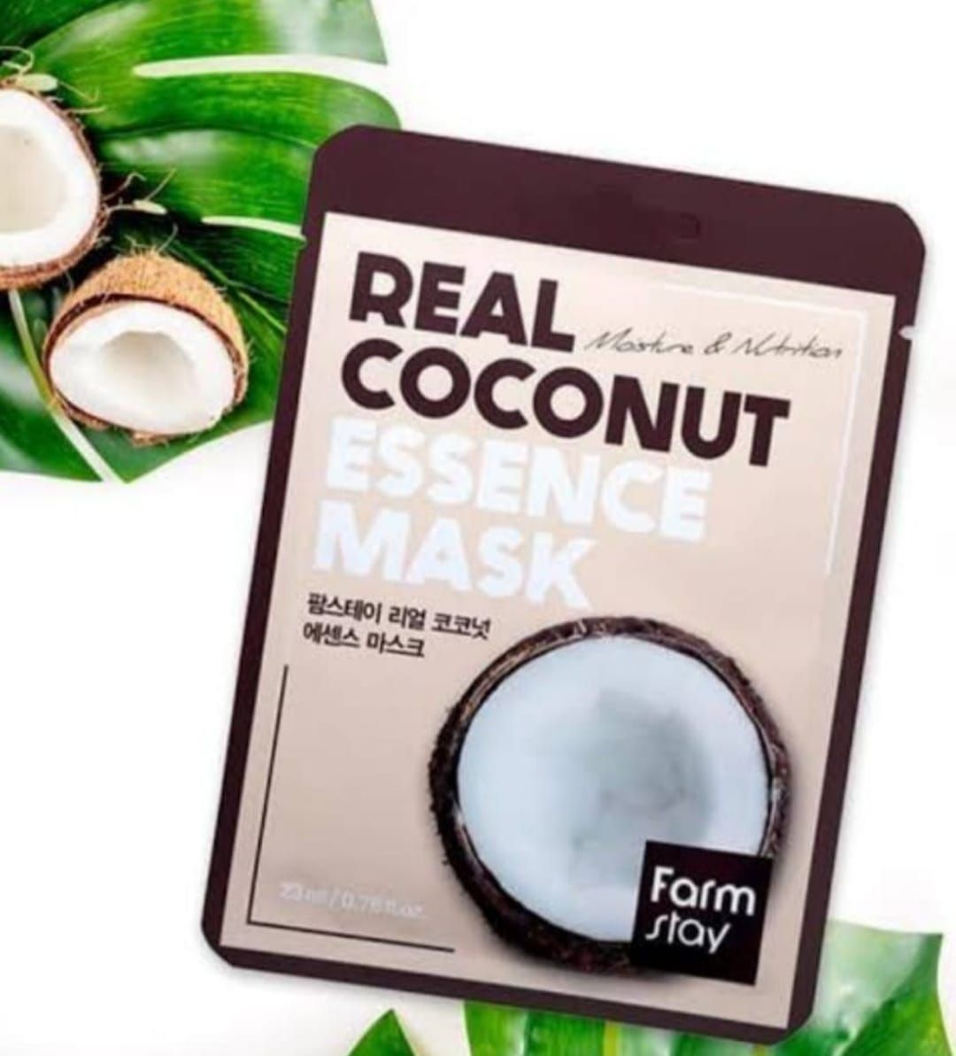 Real coconut essence mask