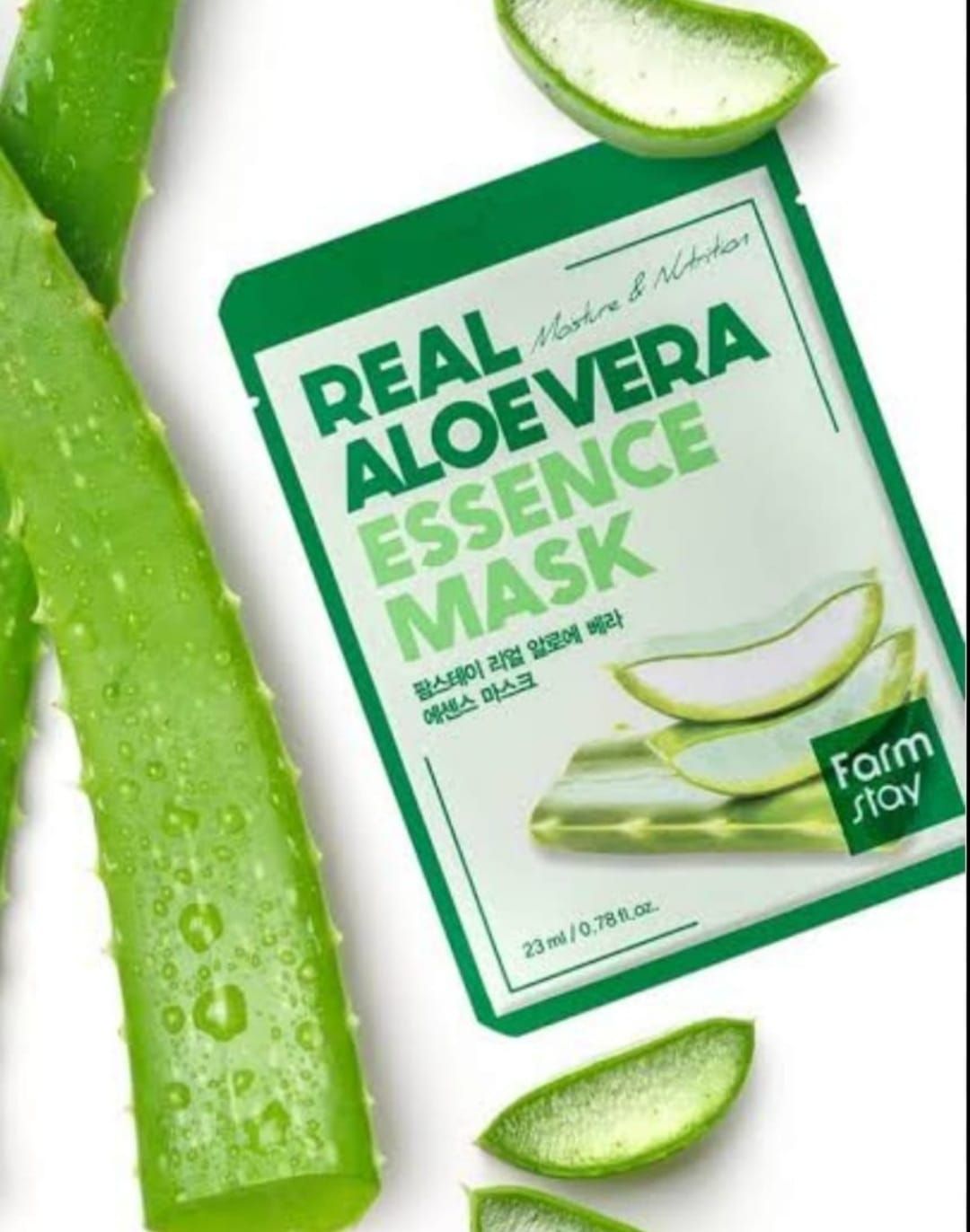 Real aloe vera essence mask 