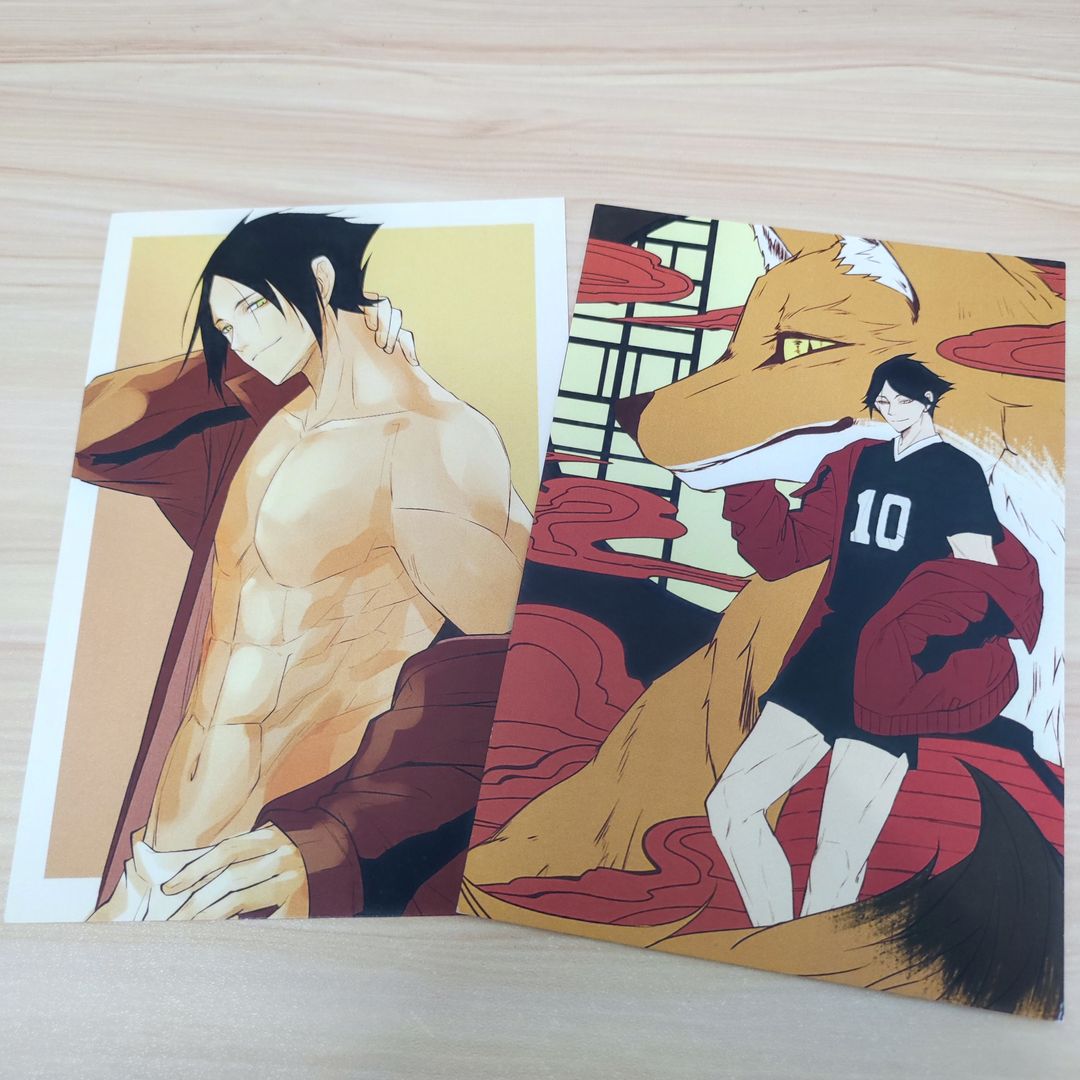 Haikyuu Fanart Postcard -Suna