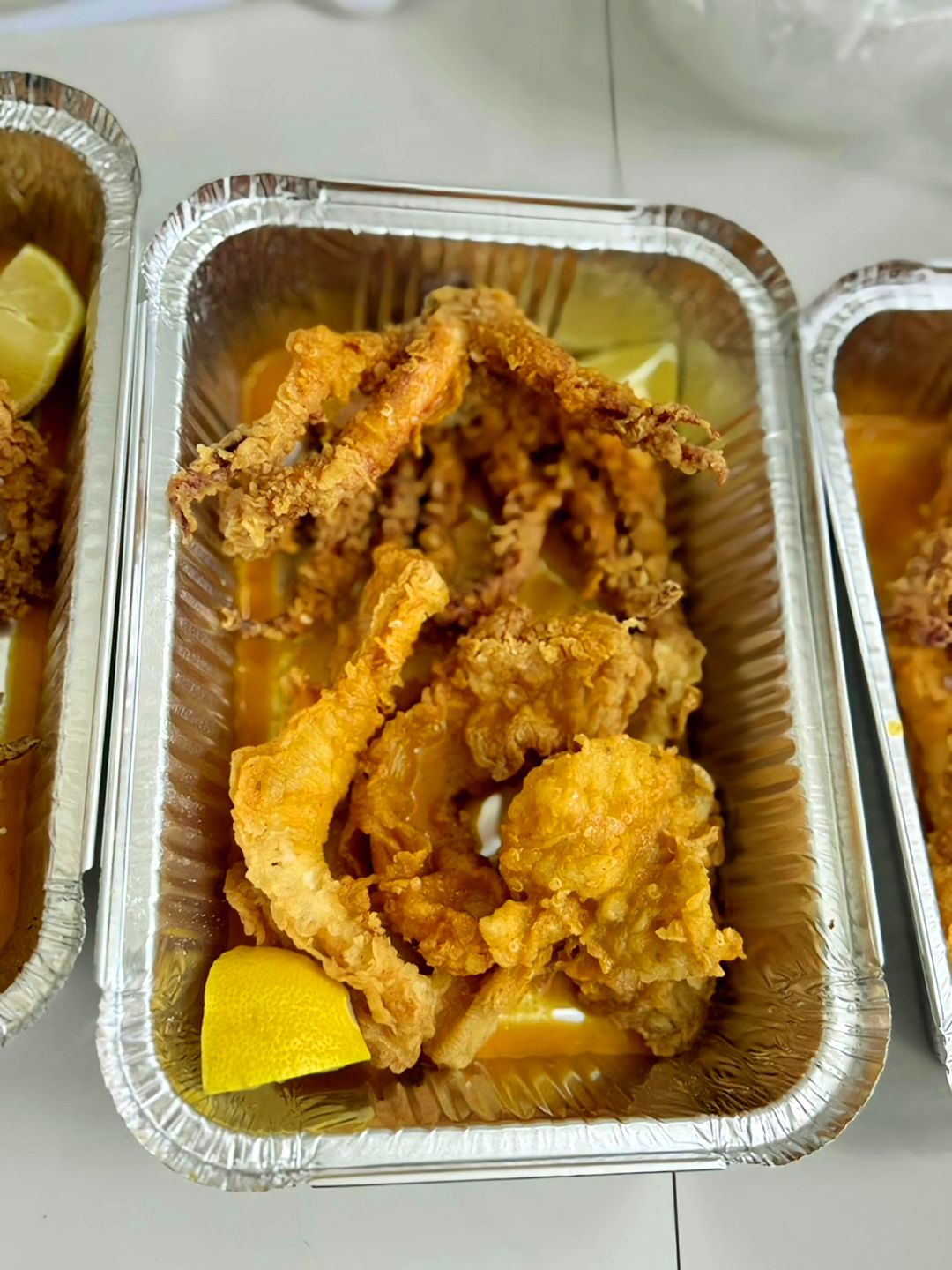 Fried Calamari - Lulas Fritas