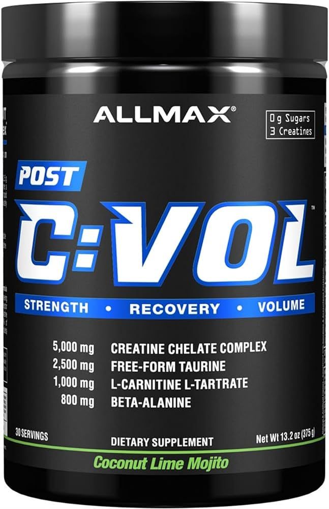 ALLMAX C:VOL POWDER 30 SERV COCONUT LIME MOJITO