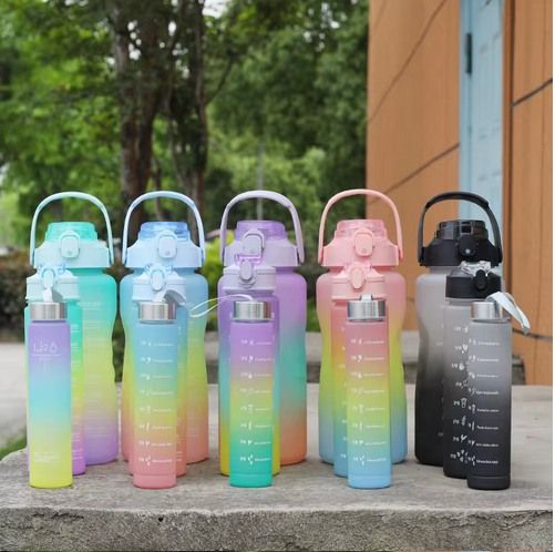 3 Pcs Sports Fitness Bottle