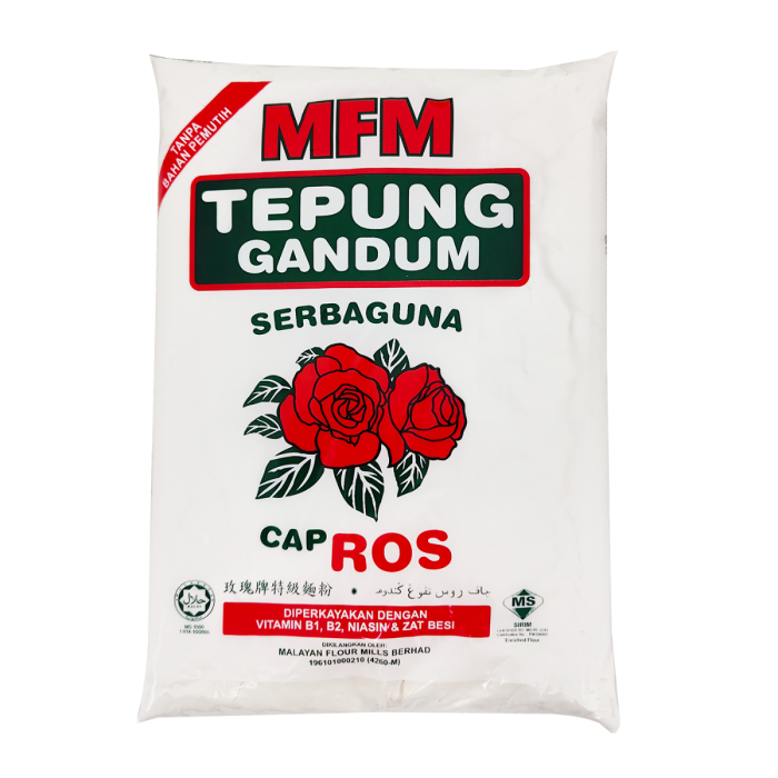 Tepung Gandum Cap Ros 850gx12