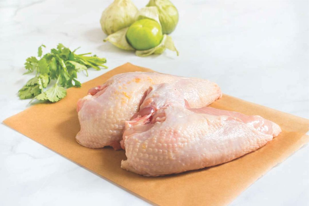 Chicken breast (on bone) PER KG