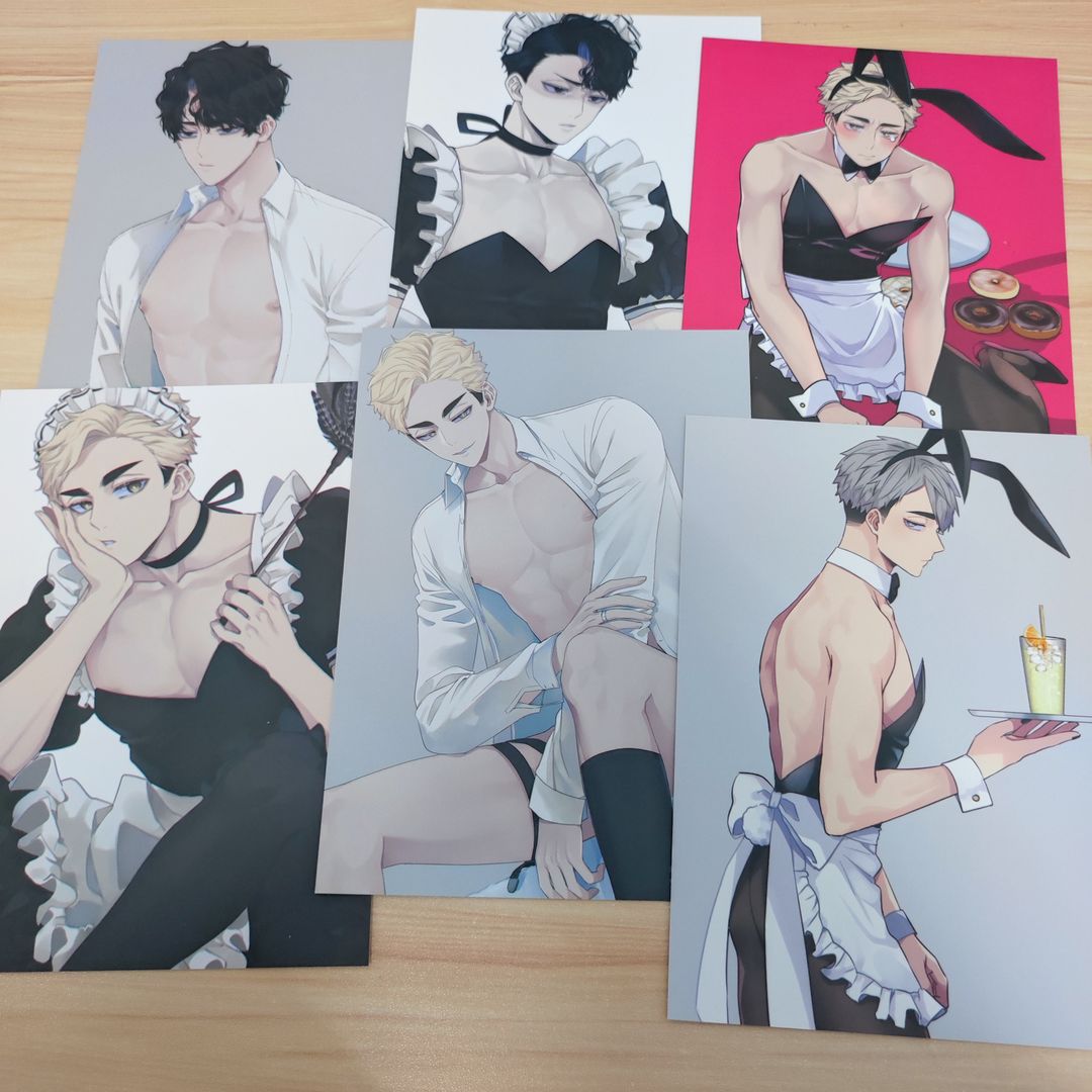 Haikyuu Fanart Postcard - Sexy