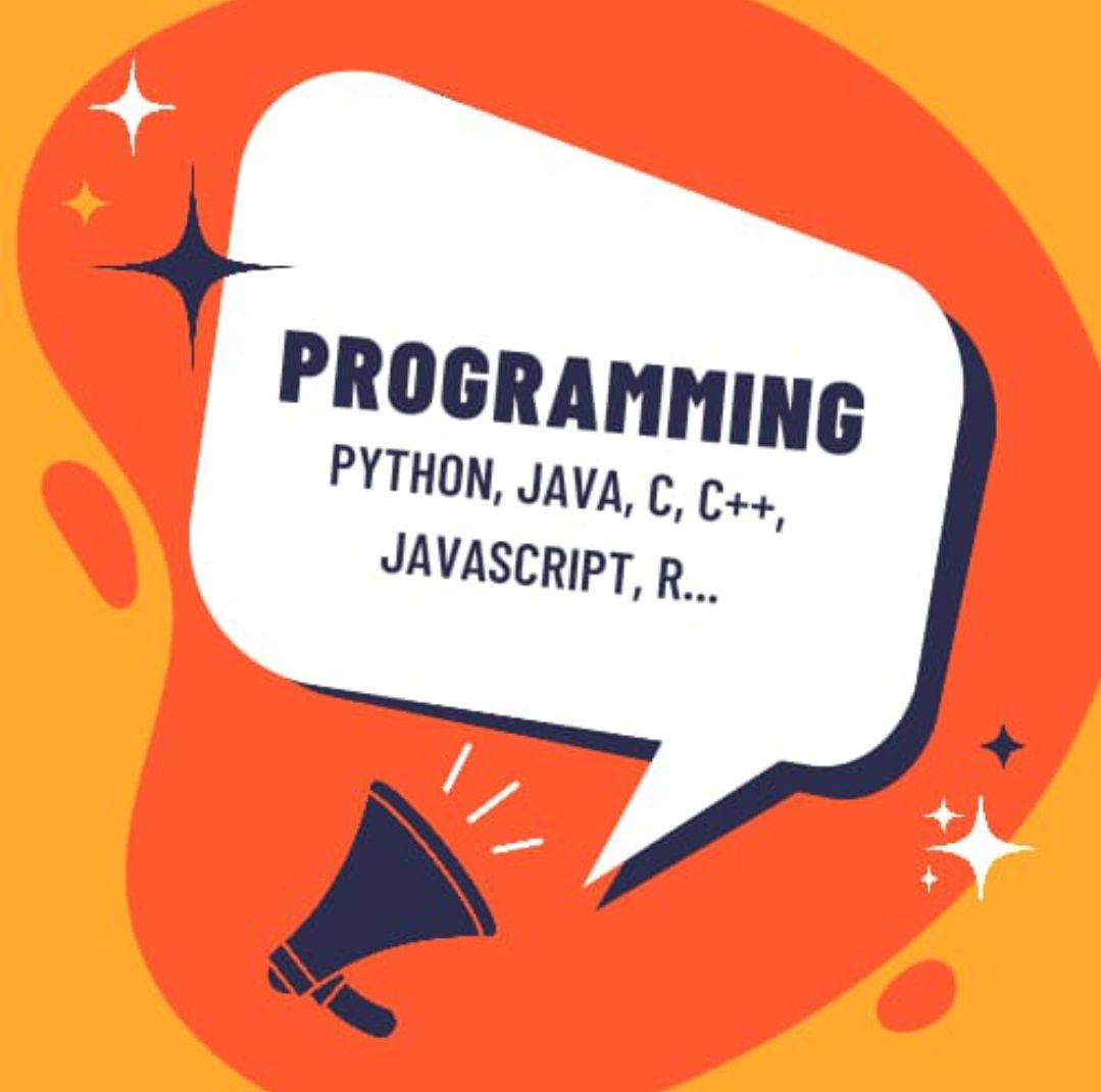 Programming (Python, Java, C/C++ e.t.c)