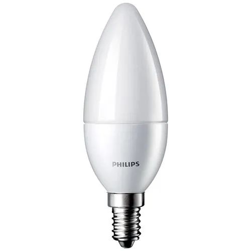 Philips LED Bulb Frosted Candle 2.7w E14 - Warm White/Golden Yellow, 1 pc
