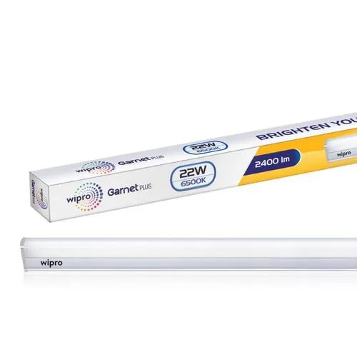 Wipro Garnet LED Batten/Tubelight- 22W Straight Linear,Cool Day White, 1 pc