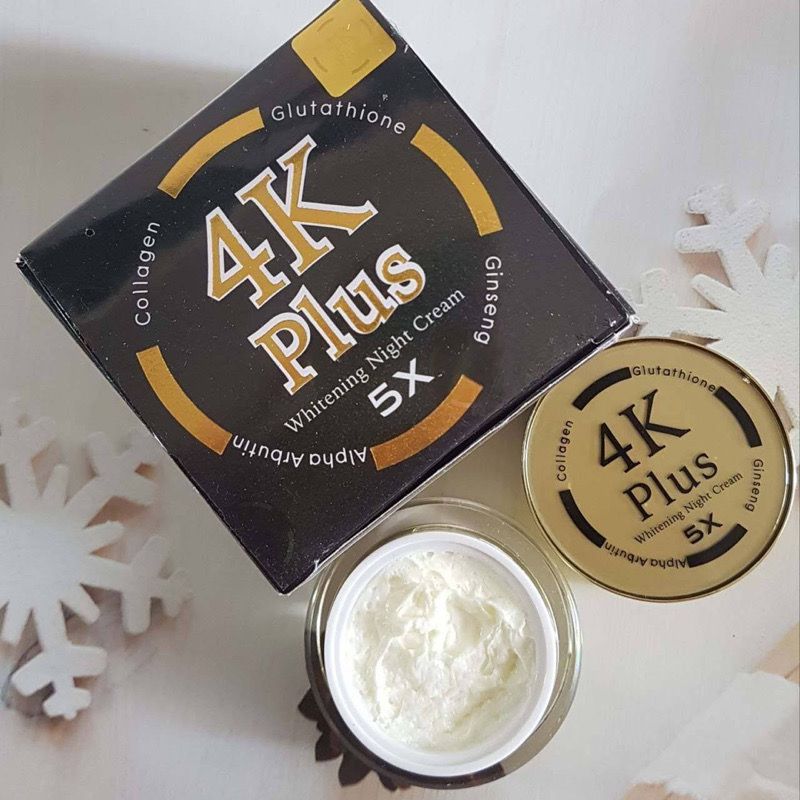 4K Plus Whitening Night Cream 20g