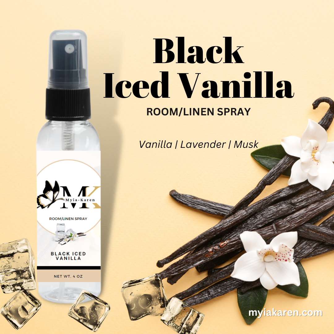 Black Iced Vanilla Room/Linen Spray