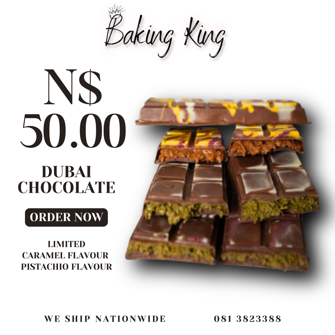 DUBAI CHOCOLATE - PISTACIO FILLING ( LIMITED )