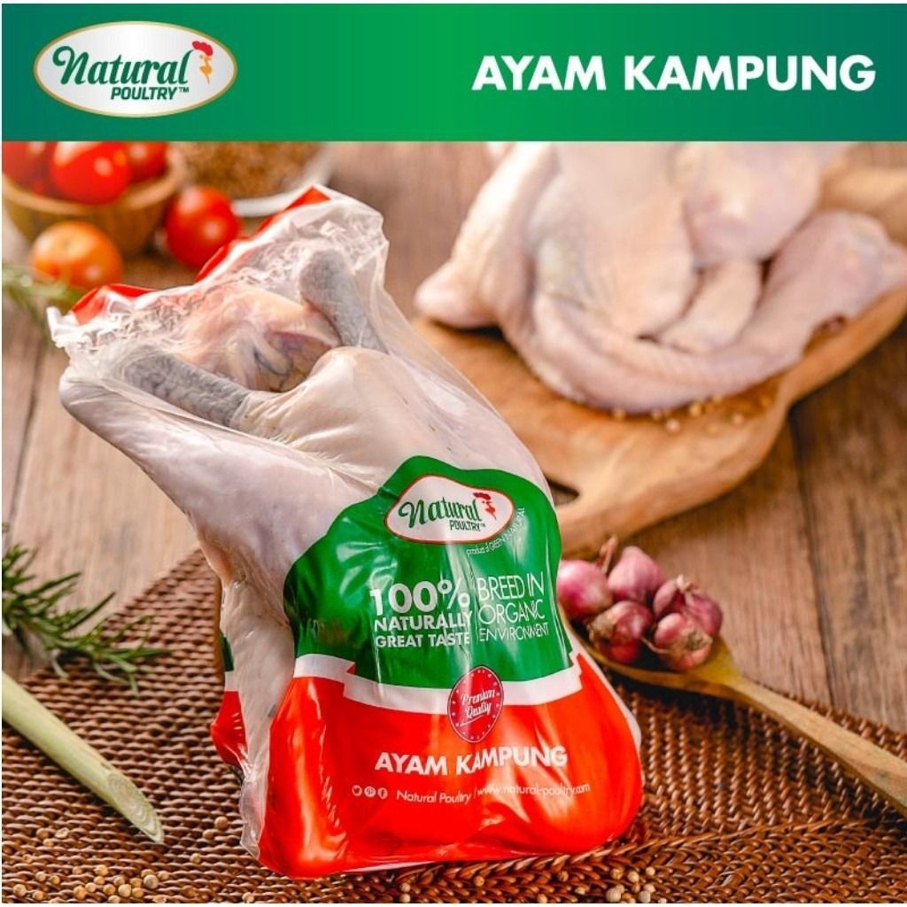 Ayam Kampung Probiotik Organik L 900-1000gr