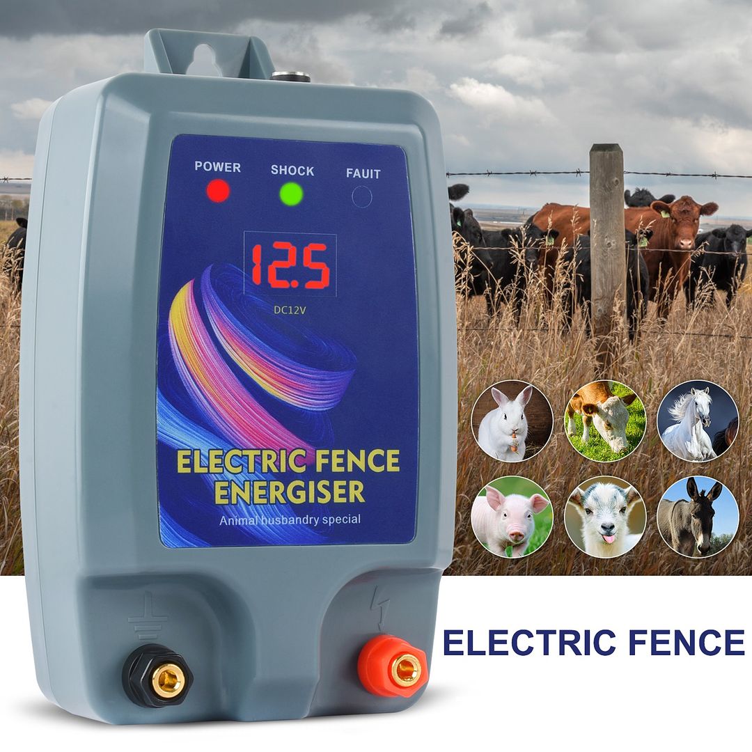 High-Range 10KM Electric Fence Alarm System for Enhanced Security