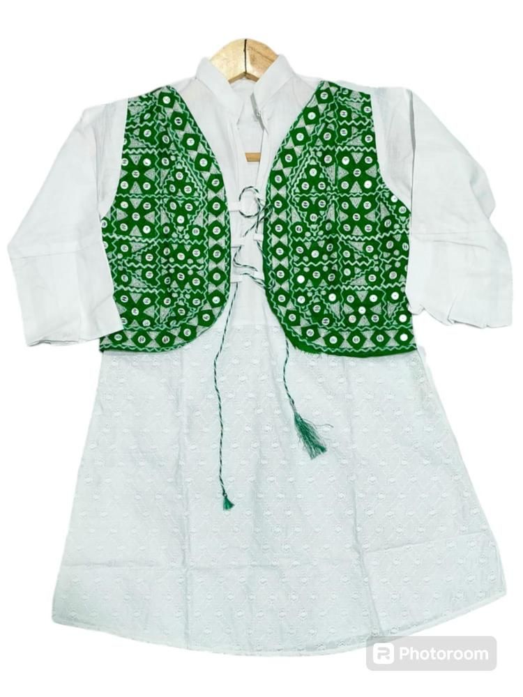 1 Pc Girl's Koti Style Shirt