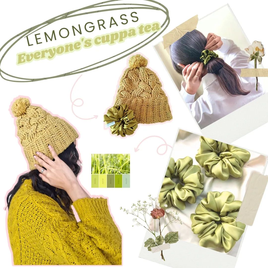 Lemongrass Satin Lined Beanie