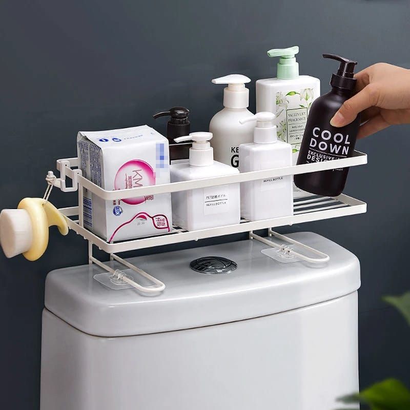 Single layer Over the toilet rack/shelf bathroom 