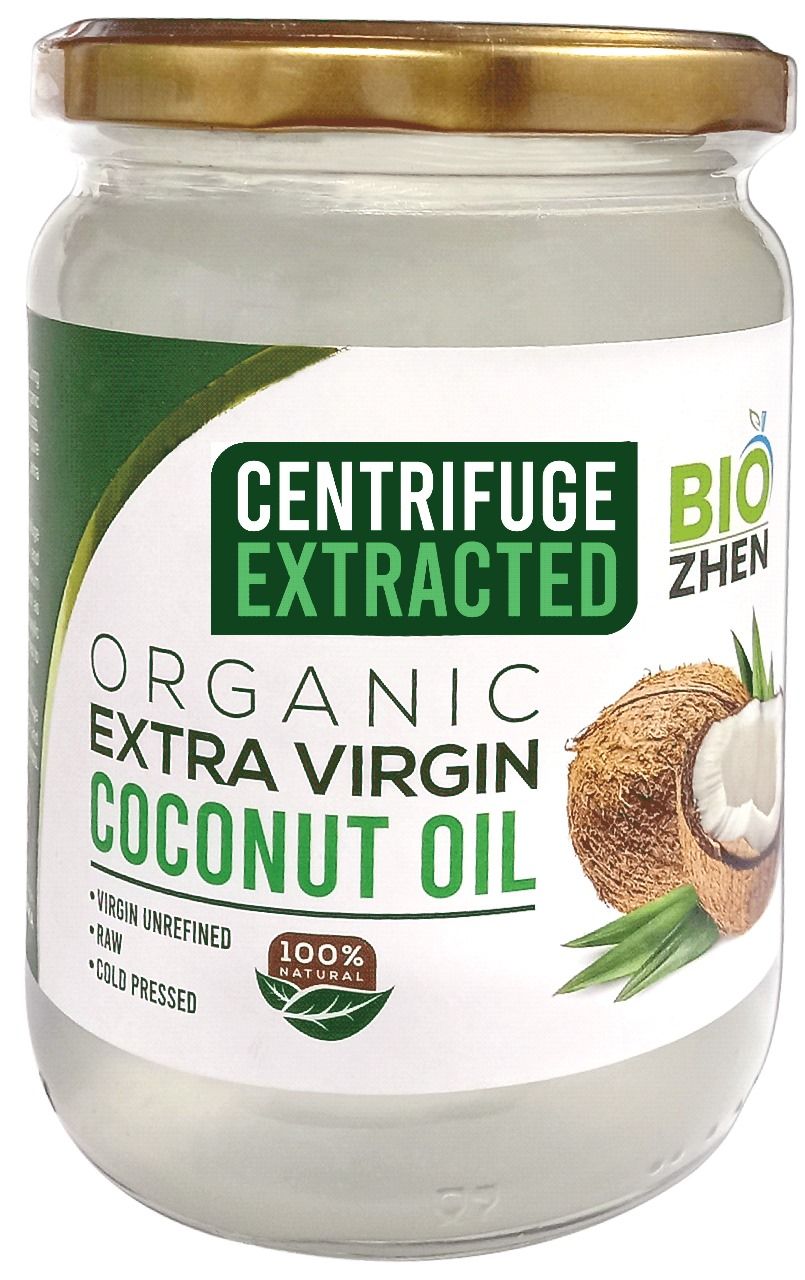 Bio-Zhen Centrifuge Extracted Organic Extra Virgin Coconut Oil 500 ML