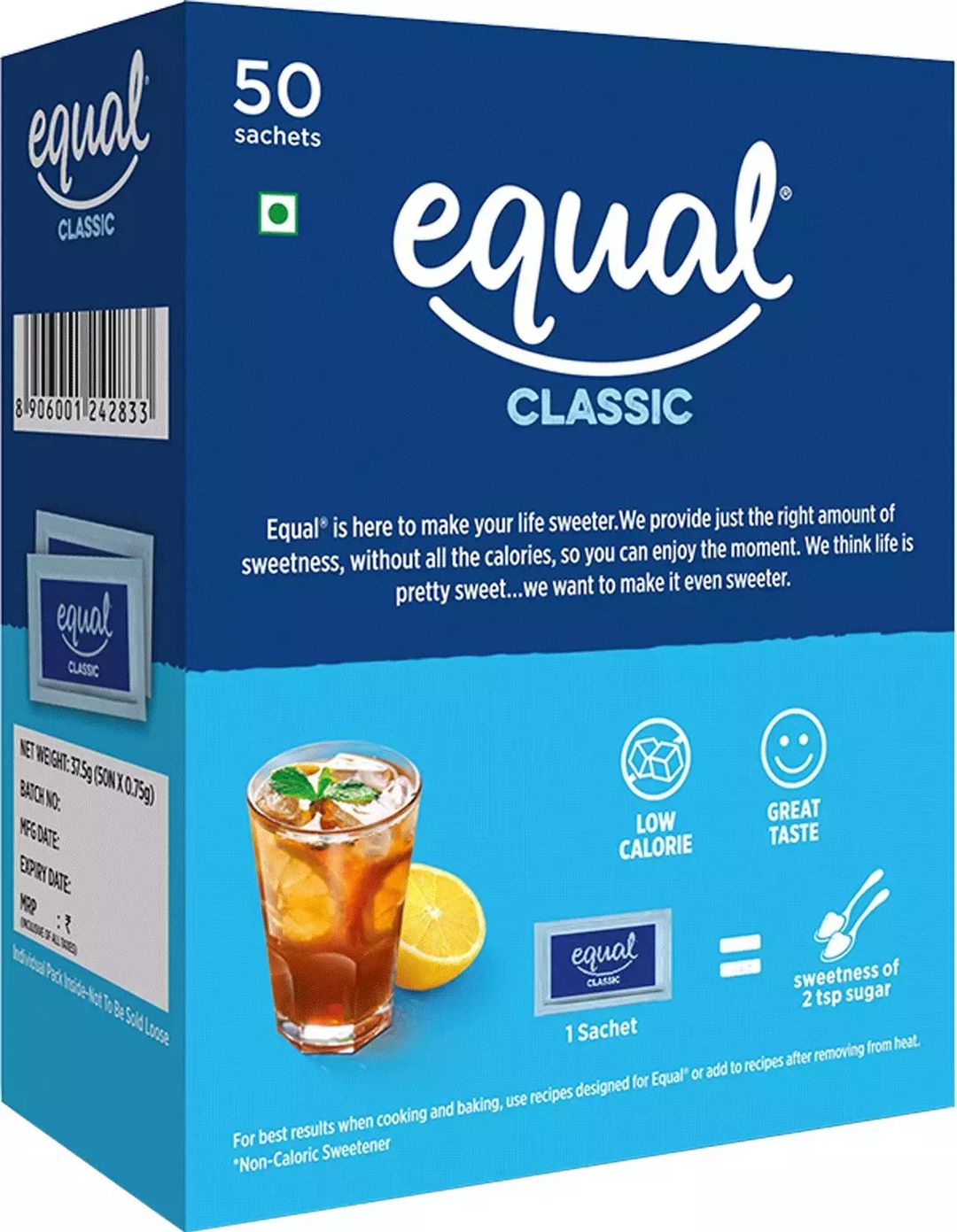 Equal Classic Sweetener 50 Sachets