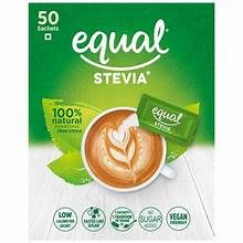 Equal Stevia Sweetener Sachet 50's