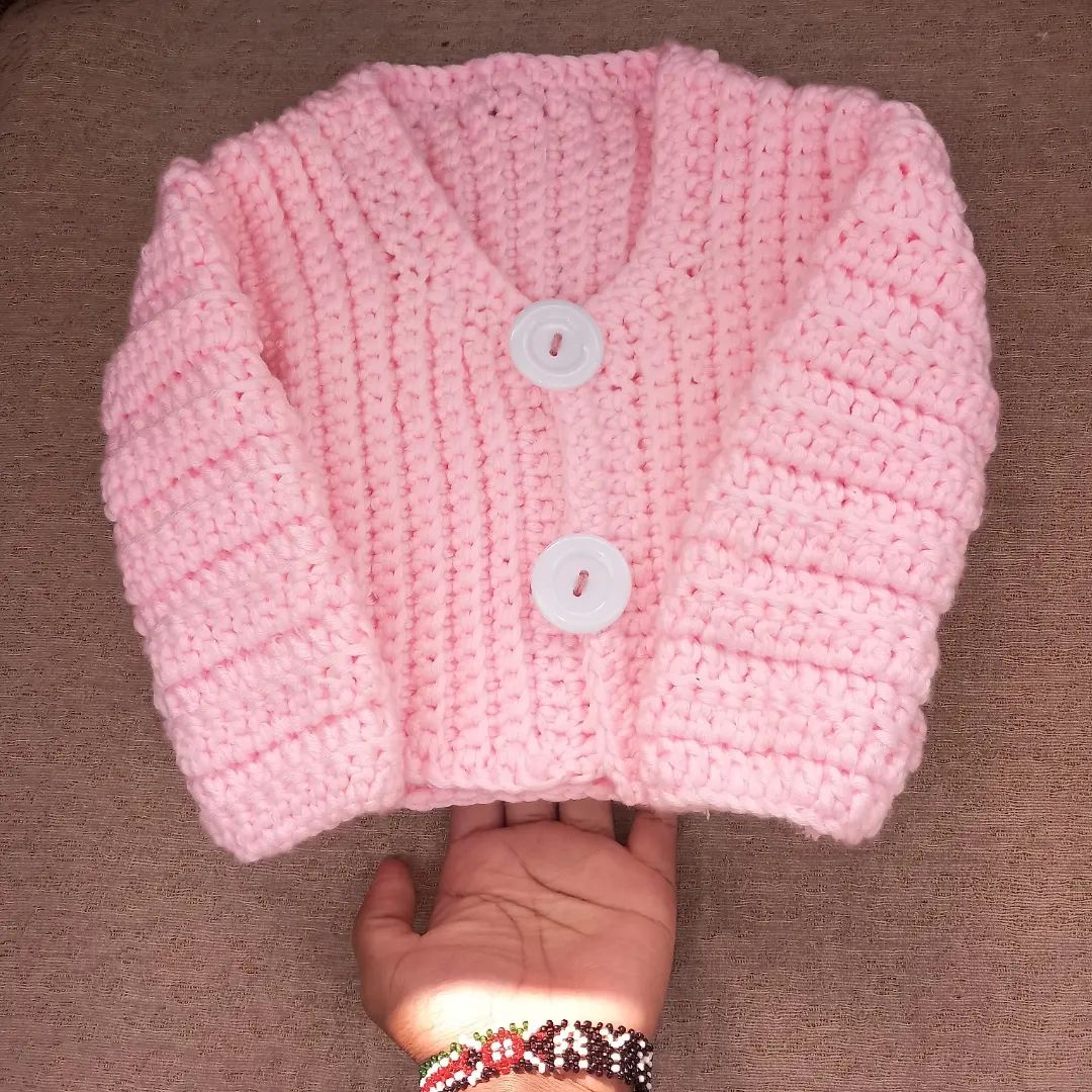 Handmade baby sweater