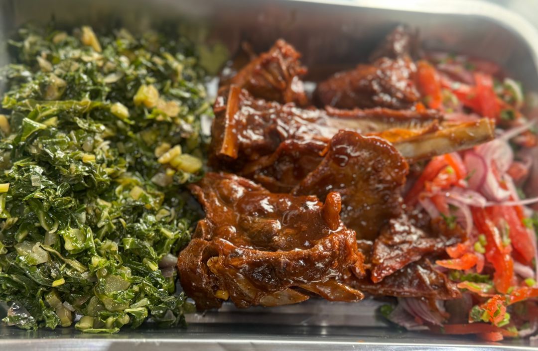 Yo'Nyama Smoked goat ribs