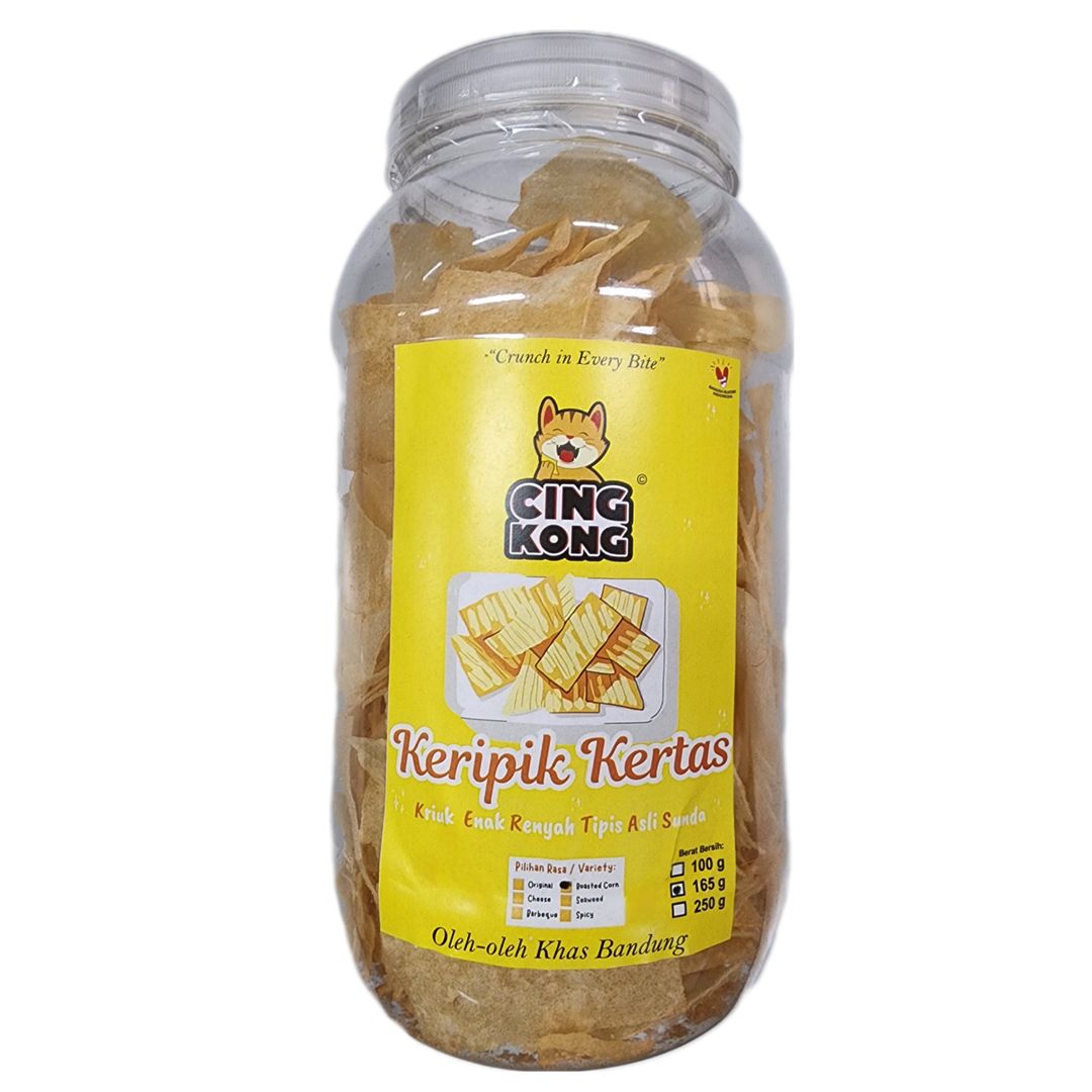 Food Jar Pack Keripik Kertas - 165 g