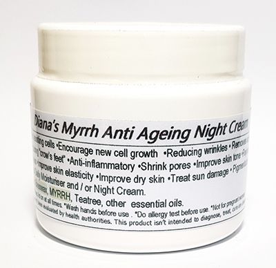 Myrrh Anti-Ageing Night Cream 100g (All skin types)