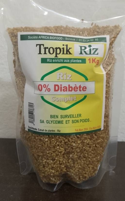 Tropik Riz Zero Diabete