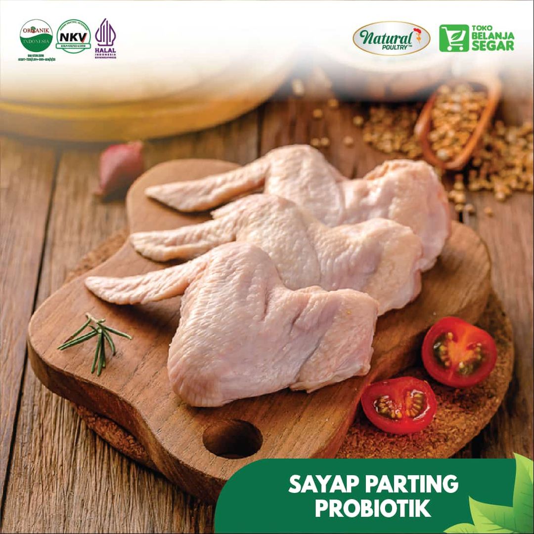 Organik Probiotik Sayap Ayam 500gr