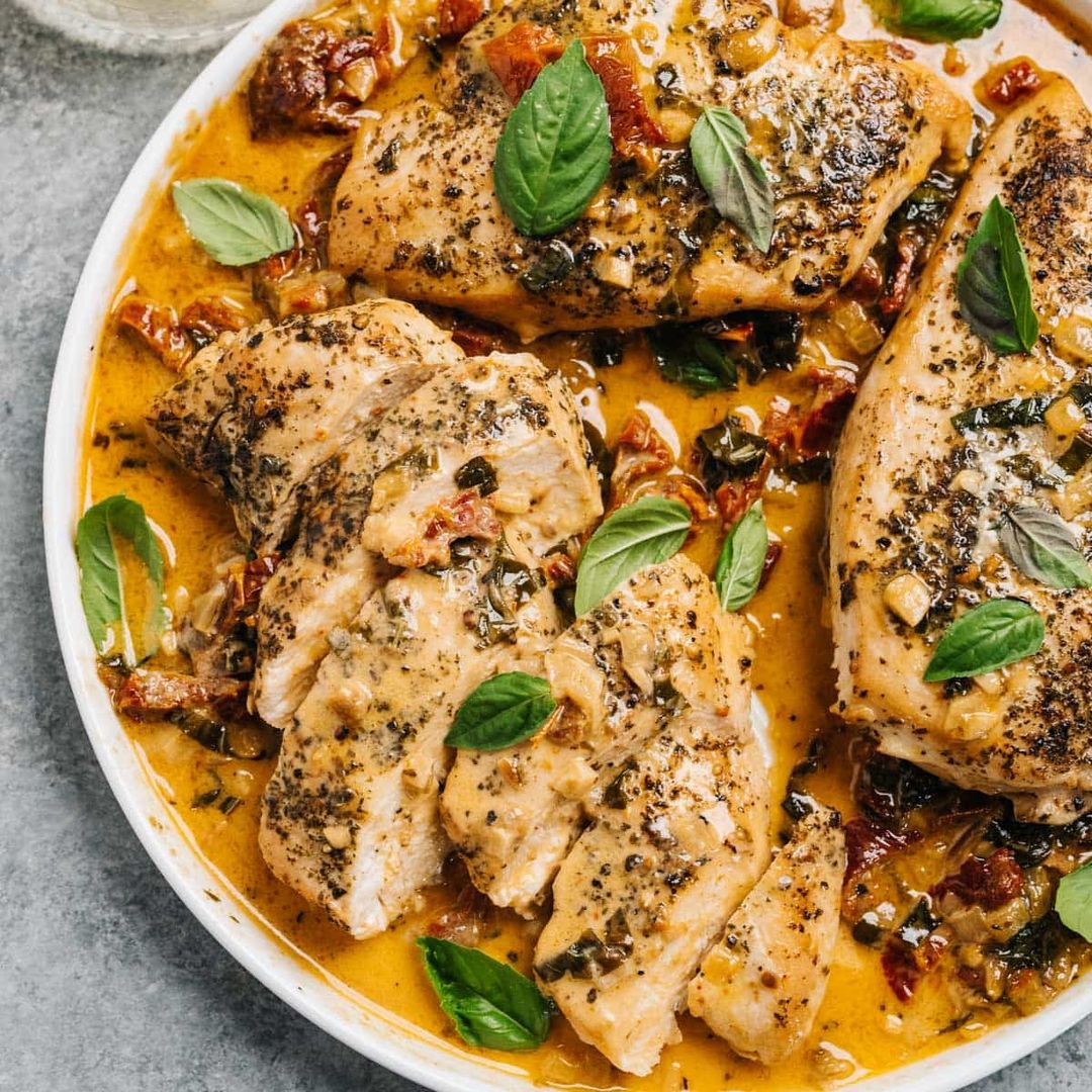 Creamy Basil Chicken Breast