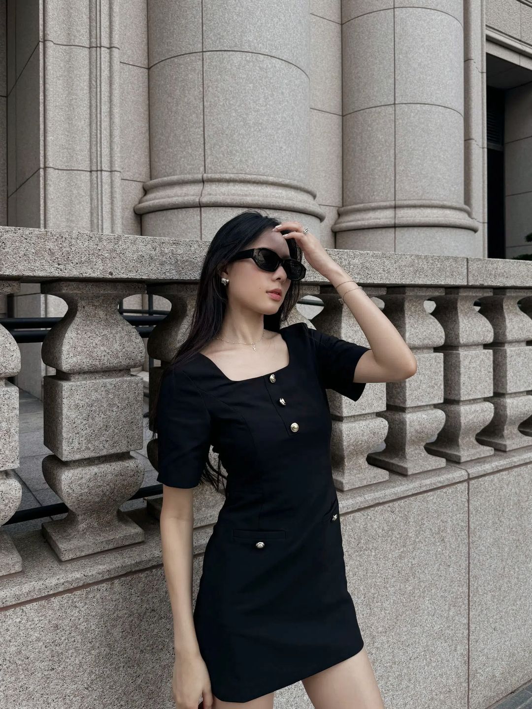 CLASSIC MIUSA DRESS (BLACK)