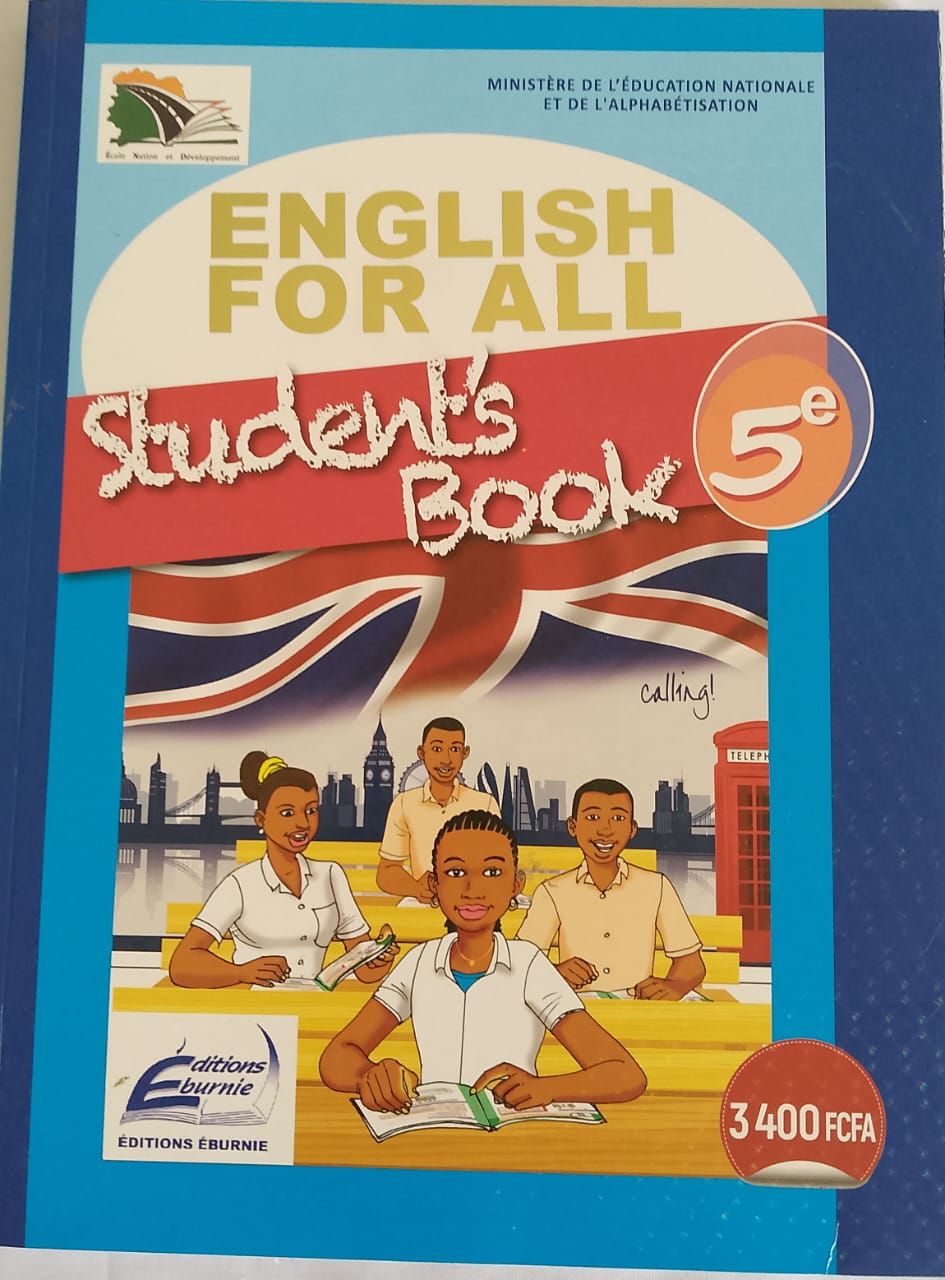 ENGLISH FOR ALL (Editions Eburnie) - 5ieme