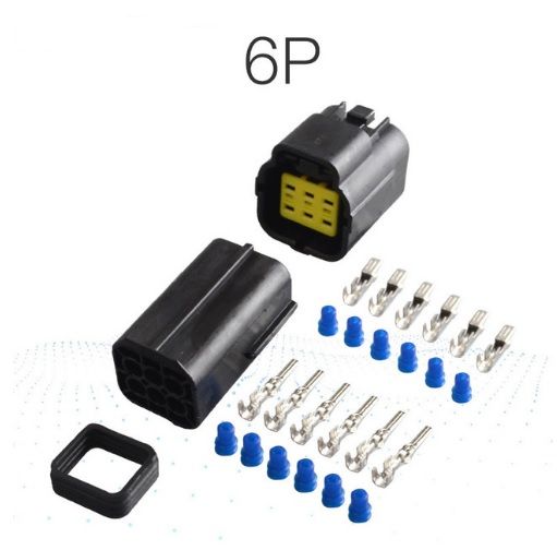 High-Quality 6Pin Waterproof Electrical Connector Plug Set – Easy to Install & Durable