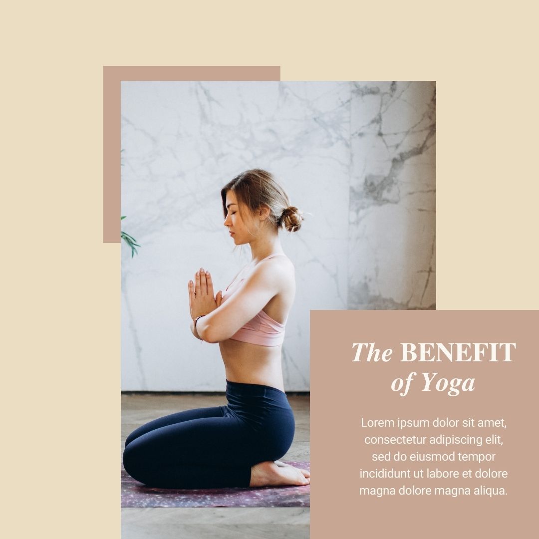 YOGA Part V: Square 1080x1080 (70 pages)