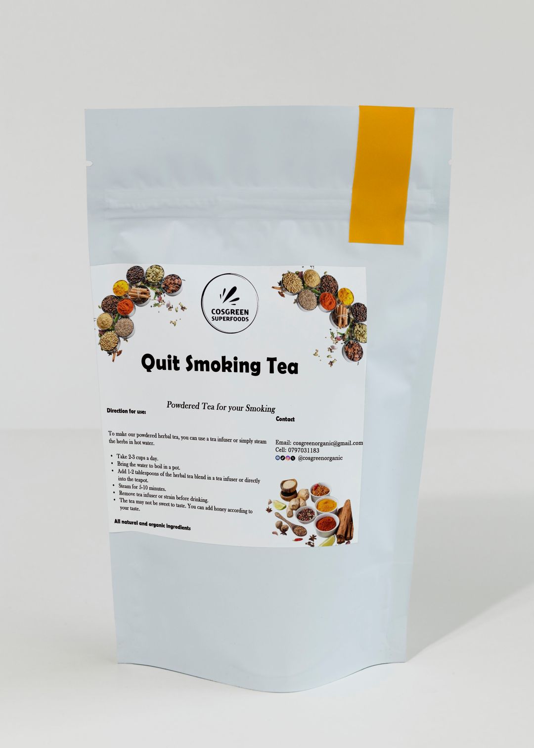 Quit Smoking Herbal Tea