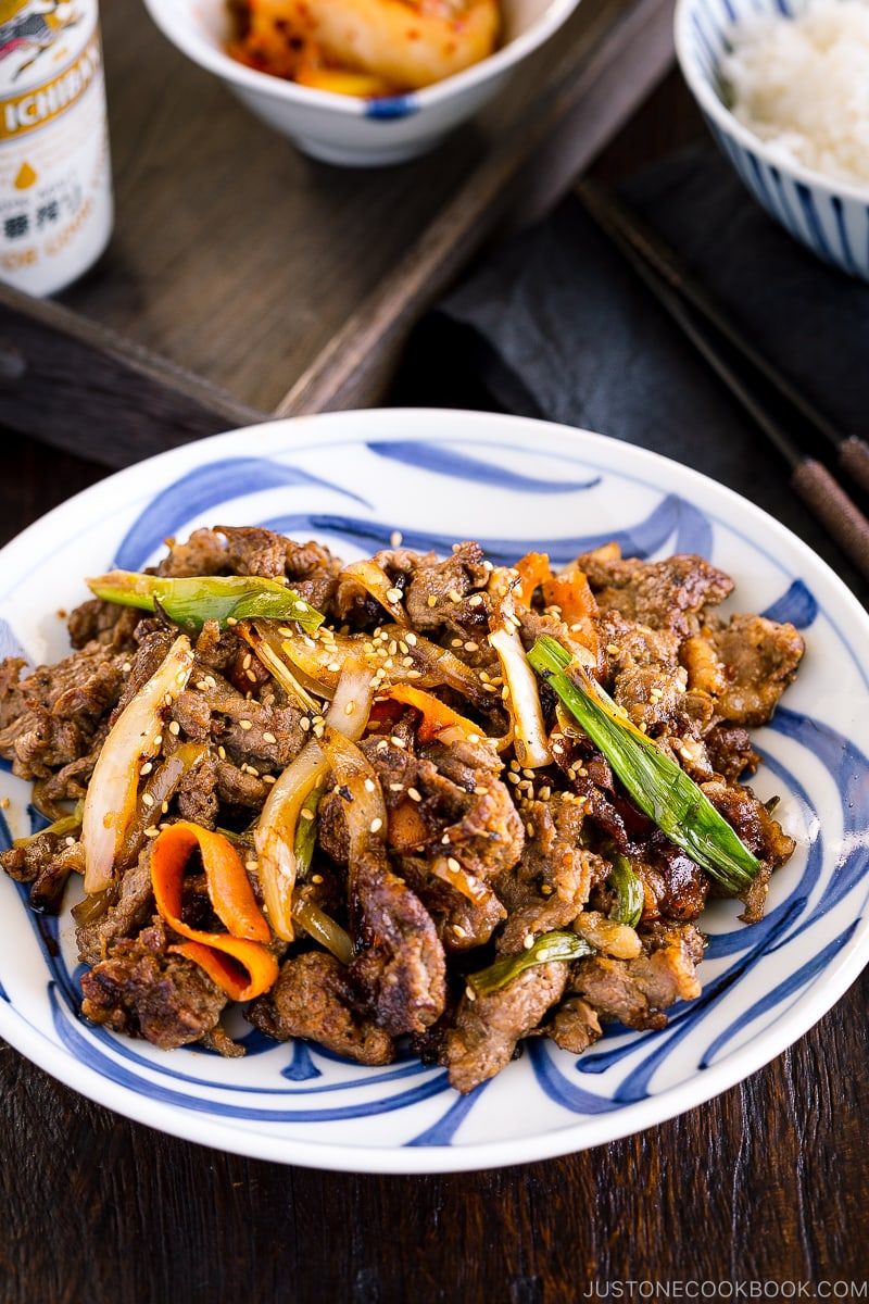 Stir Fried Beef Bulgogi 