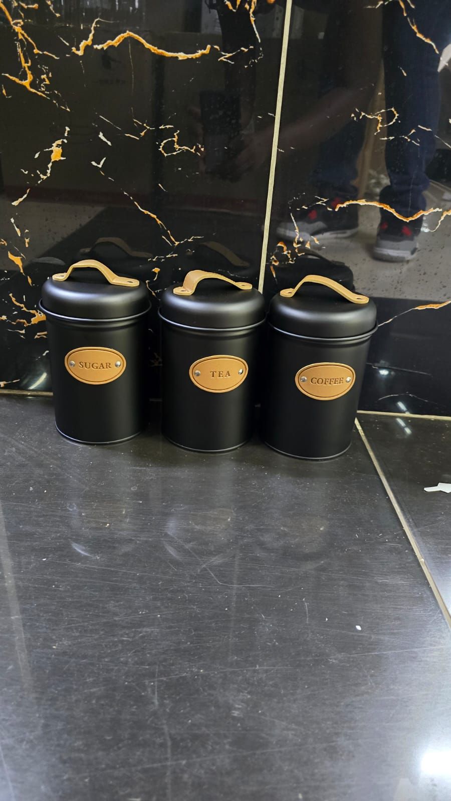 3pc Alloy Canister Set