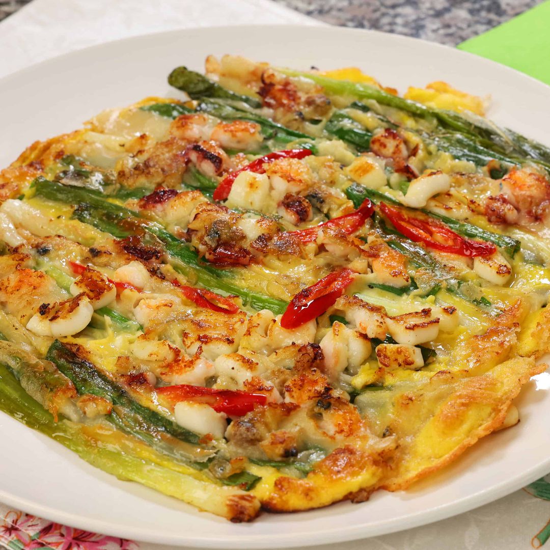 Seafood Spring Onion Pancake