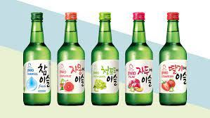 Fruits Soju - Green Grape/ Plum/ Peach/ Strawberry/ Grapefruit