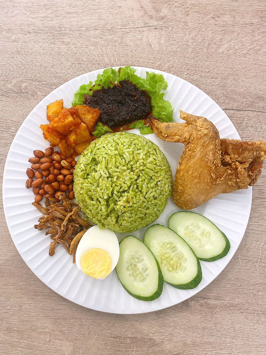 Nasi Lemak Pandan