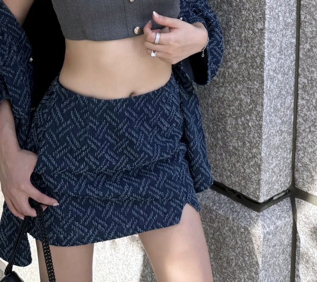 CHANTEL DENIM SKORT 