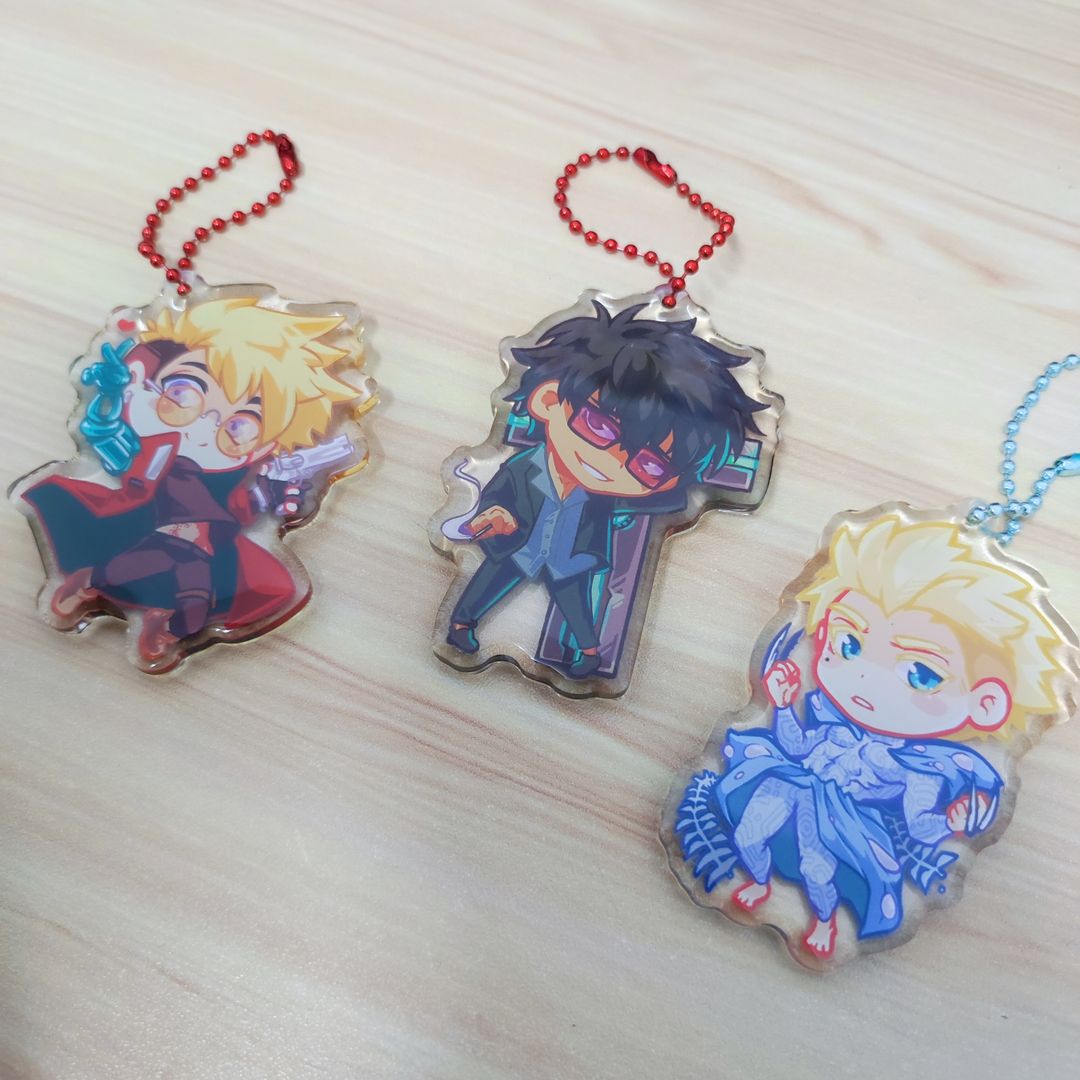 Trigun Stampede Fanart Acrylic Keychain