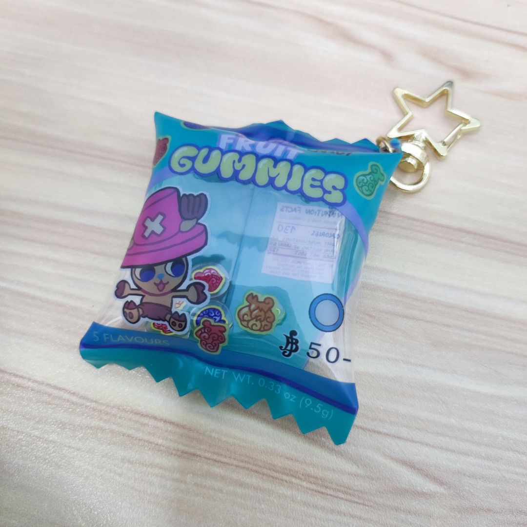 One Piece Fanart Candy Shaker Keychain - Chopper