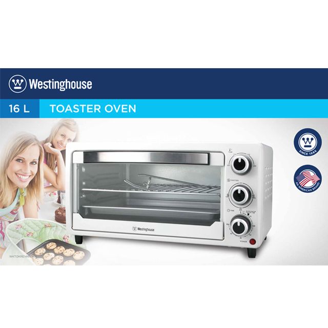 WESTINGHOUSE 16L TOASTER OVEN WHITE